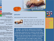 Tablet Screenshot of iplikator.sk